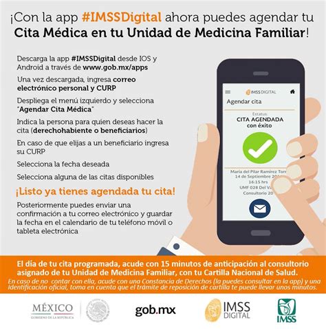 citas para el imss|Cita Médica